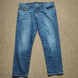 LUCKY BRAND Jeans Men 221 Straight Leg 40x30 Blue Cotton Blend Denim Classic